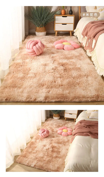 Washable Long Hair Carpet Living Room Coffee Table Fluffy Large Rugs 160x230 Girl Bedroom Thick Carpets In Door Non-slip Mats