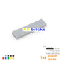 25pcs 1x4 Educational Creative Size MOC DIY 2431 Building Blocks Figure Ceramic Tile Bricks Toys for Children Smooth Flat Tiles