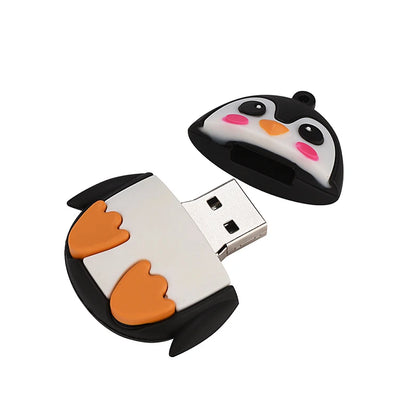 Cartoon Pendrive Owl Fox Bee USB flash drive lovely pen drive 4gb 8g 16gb 32gb 64gb animal pen drive memory stick