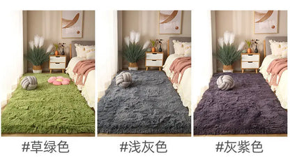 Washable Long Hair Carpet Living Room Coffee Table Fluffy Large Rugs 160x230 Girl Bedroom Thick Carpets In Door Non-slip Mats