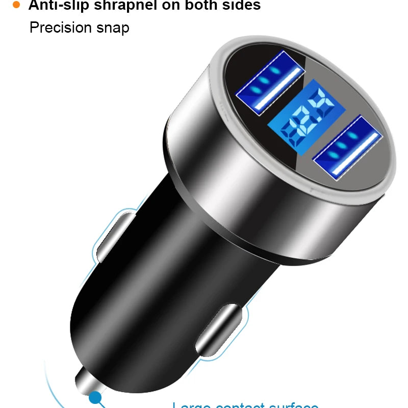 Car Charger Splitter Cigarette Lighter Socket Fast Charger on USB For Citroen C4 C5 C3 Ford Focus 2 3 4 Fiesta Mondeo Kuga