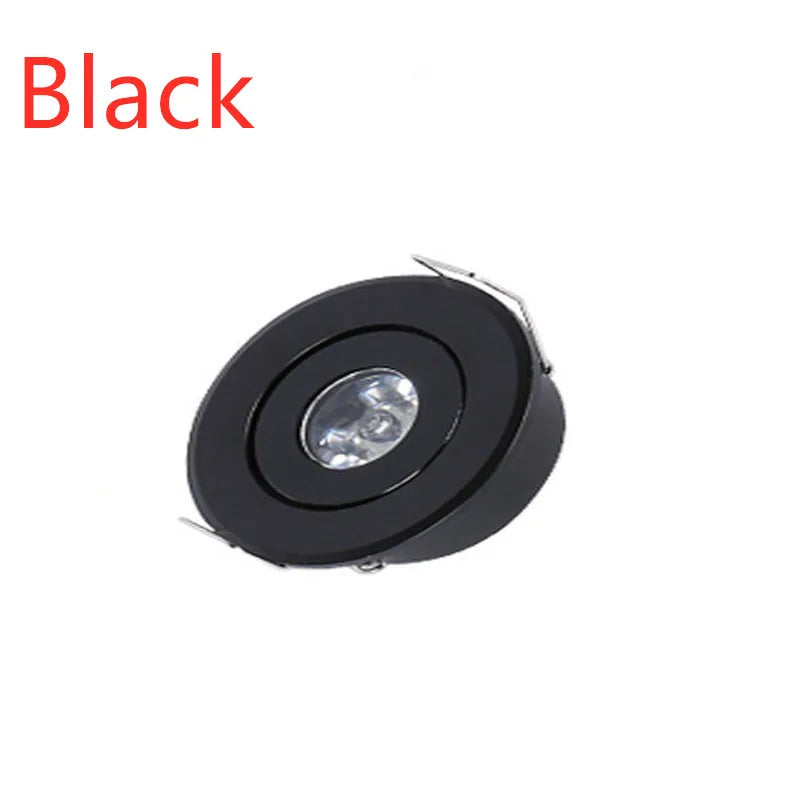 1W 3W 6W MINI Downlight  Dimmable High Power LED Recessed Ceiling DownLight Lamps LED Downlights for Living Room Cabinet Bedroom