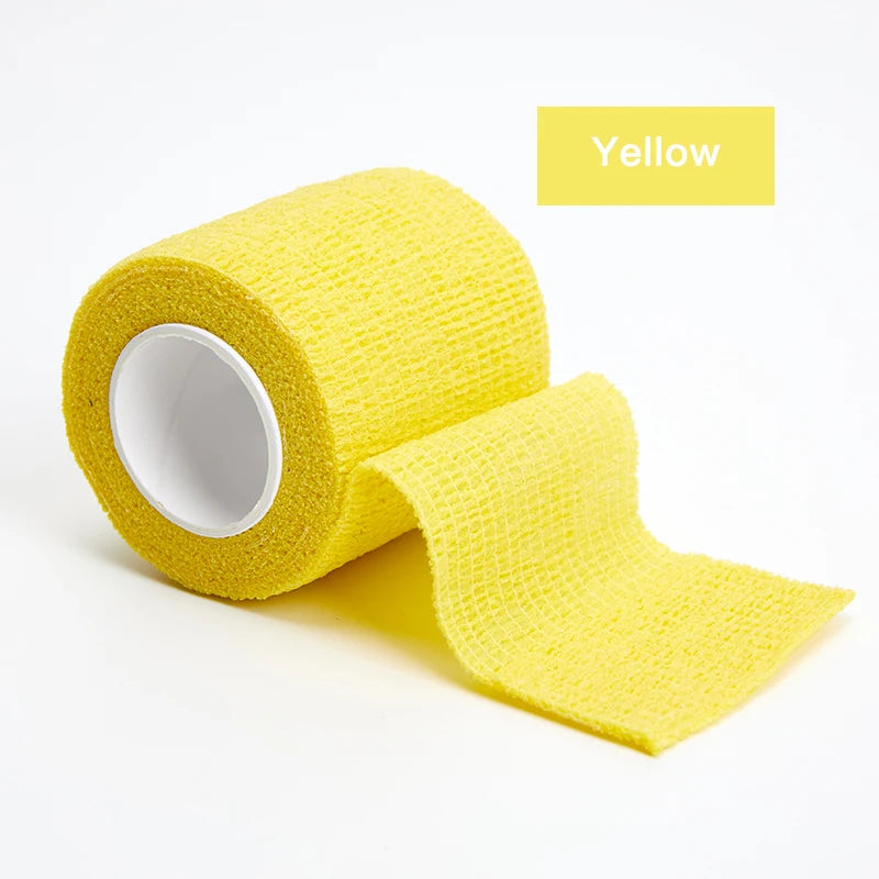 24 Pieces Self Adhesive Bandage Wrap Breathable Vet Wrap Cohesive Bandage First Aid for Pets Athletic Elastic Self Adherent Wrap