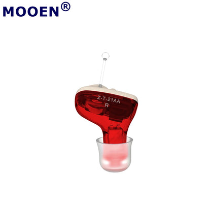 Hearing Aid CIC Intelligent Sound Amplifier Invisible Hearing Aids For Deafness/Elderly With A10 Battery Portable Audifonos