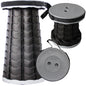 Portable Folding Telescopic Stool Lightweight Plastic Subway Queuing Chair Outdoor Camping Chair Fishing Seat