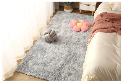 Washable Long Hair Carpet Living Room Coffee Table Fluffy Large Rugs 160x230 Girl Bedroom Thick Carpets In Door Non-slip Mats