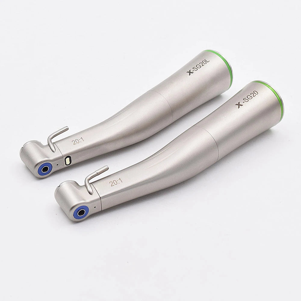 dentistry Contra Angle Low Speed Handpiece 1:1/1:5/20:1 Fiber Optic Straight Contra Angle X25L/X95L Style Air Turbine  dental