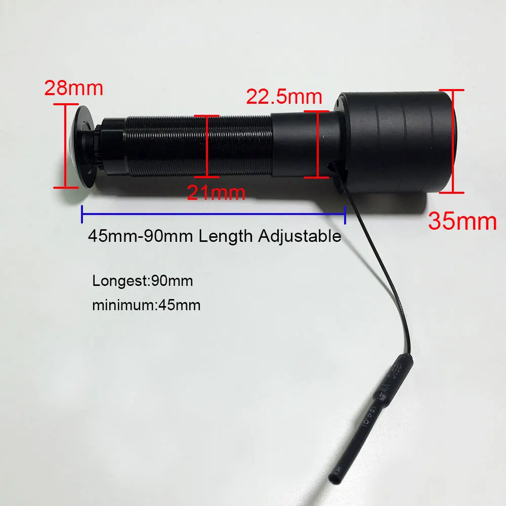 Tuya 5G Wifi Drzwi Wizjer Zabezpieczający 1080P HD Obiektyw 1.66mm Szerokokątny Rybie Oko Kamera Sieciowa CCTV Mini Wizjer do Drzwi P2P ONVIF