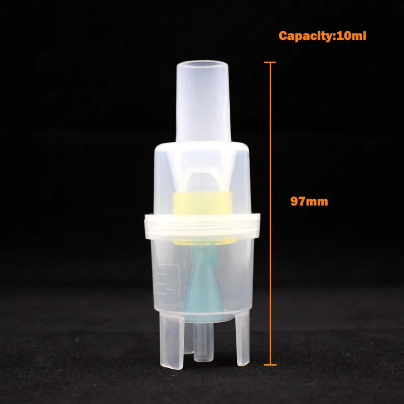 New 10ml Nebulizer Nhaler Parts Atomized Cup Inhaler Compressor Part Spray Injector Parts for Adult Child Family