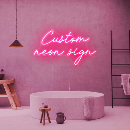Custom UV Printed Neon Light Sign Anime Cartoon Game Character Logo For Wedding Party Home Aesthetic Wall Decor Indoor Outdoor