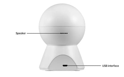 KERUI 5MP 8MP 4K HD Mini WiFi IP Camera Indoor Wireless Security Home CCTV Surveillance Camera With Tuya Smart Auto Tracking