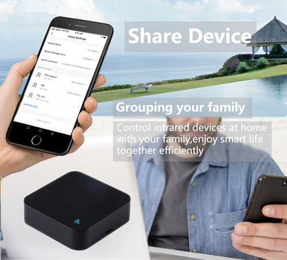 Tuya WiFi IR Remote Control for Air Conditioner TV, Smart Home Infrared Universal Remote Controller For Alexa,Google Home Yandex