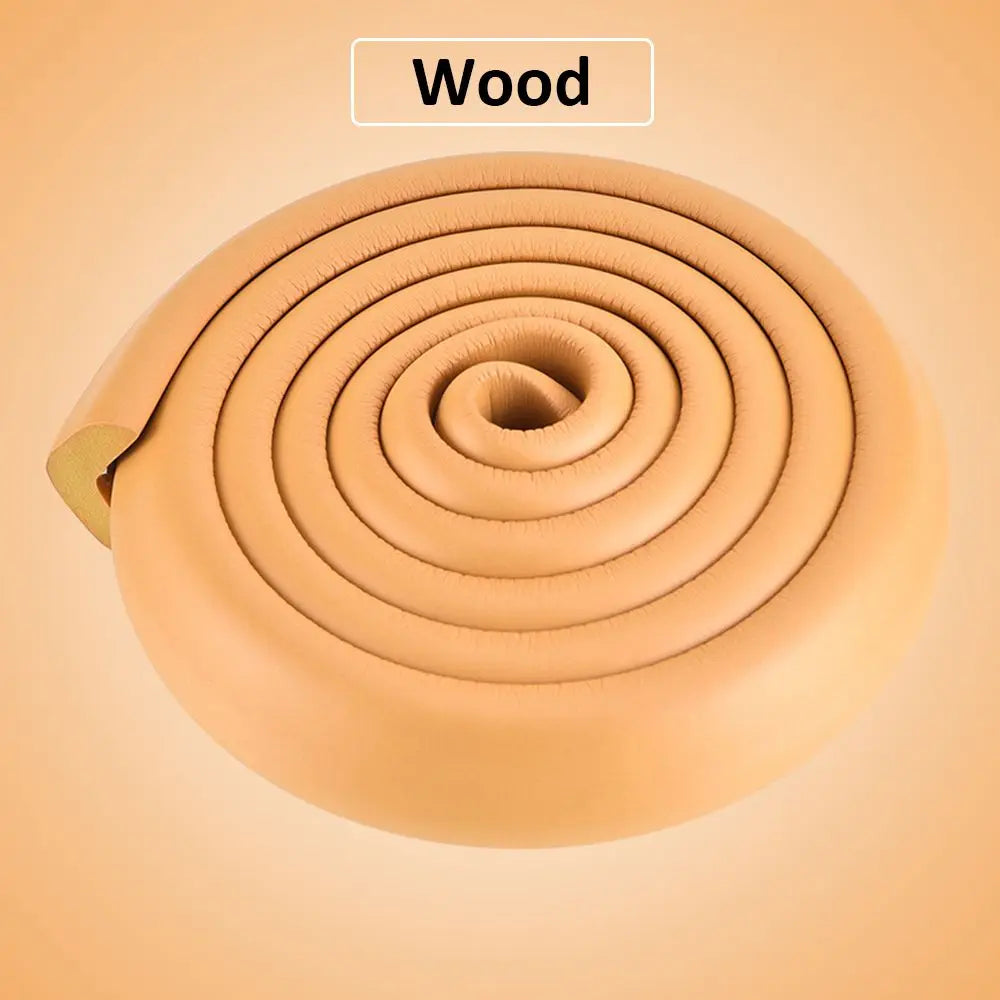 2M Children Desk Soft Foam Sponge Safety Edge Protection Table Guard Strip Anticollision Strip Desk Corner Protector