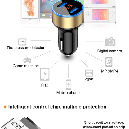 Car Charger Splitter Cigarette Lighter Socket Fast Charger on USB For Citroen C4 C5 C3 Ford Focus 2 3 4 Fiesta Mondeo Kuga