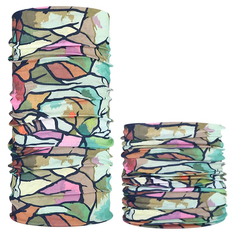 Outdoor seamless magic headband men and women cycling headscarf mask neckerchief  cover windproof scarf