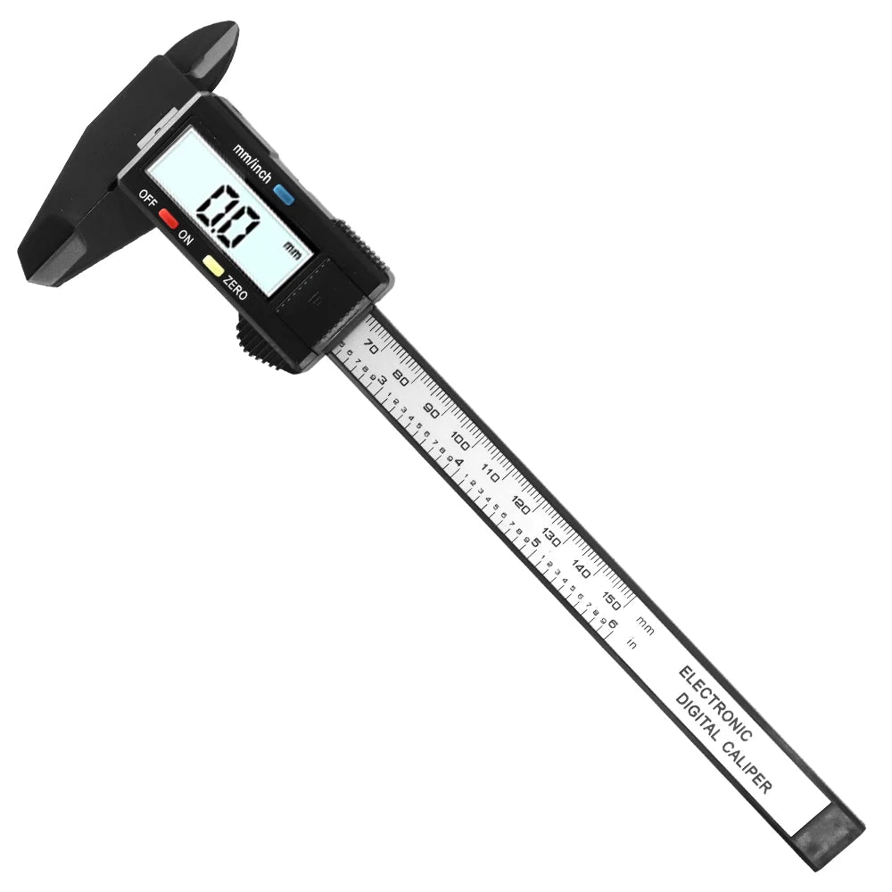 New Arrival 100mm150mm 6 inch LCD Digital Electronic Vernier Caliper Gauge Micrometer Measuring Tool