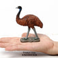 Simulated Bald Eagle Owl pelican Parrot Swan Birds Hand Painted Model Toy Figurine for Kids' Collection Science Educational Toys