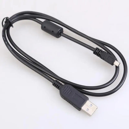 Kabel USB 1M 8 Pin do aparatu do synchronizacji danych z komputerem do Nikon/Olympus/Pentax/Sony/Panasonic/Sanyo/Konica Minolta/Sumsung/FUJIFILM