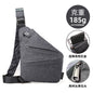 Right shoulder gun bag cross-border wholesale nylon chest bag men's lightweight simple large capacity messenger bag casual close-fitting shoulder bag