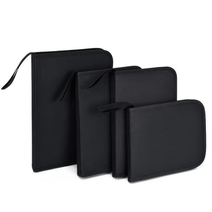 Art Sketch Pen Bag 36/48/72/120 Holes Foldable Zipper Style Pen Roll Colored Pencil Storage Bag Manufacturer Supply