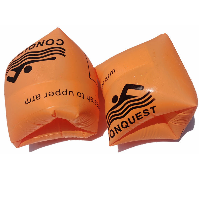Adult inflatable arm children large water sleeve double airbag set arm children universal learning swimming aids