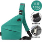 Right shoulder gun bag cross-border wholesale nylon chest bag men's lightweight simple large capacity messenger bag casual close-fitting shoulder bag