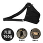 Right shoulder gun bag cross-border wholesale nylon chest bag men's lightweight simple large capacity messenger bag casual close-fitting shoulder bag