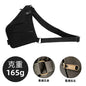 Right shoulder gun bag cross-border wholesale nylon chest bag men's lightweight simple large capacity messenger bag casual close-fitting shoulder bag