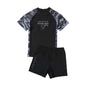 Children's Swimwear Boys' Big Children Split 2025 New Fat Children's Big Children's Hot Spring Swimming Trunks Youth Swimming suit