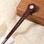 Vintage Red Sandalwood Hairpin Antique High-end Hairpin New Chinese Style Simple Daily All-match Wooden Hairpin Hairpin