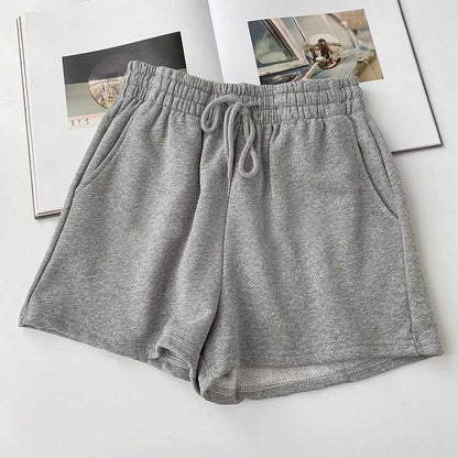 Fat mm large size shorts female summer New loose harbor wind leisure sports a word home wide leg hot pants foreign trade ins
