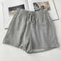 Fat mm large size shorts female summer New loose harbor wind leisure sports a word home wide leg hot pants foreign trade ins