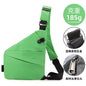 Right shoulder gun bag cross-border wholesale nylon chest bag men's lightweight simple large capacity messenger bag casual close-fitting shoulder bag