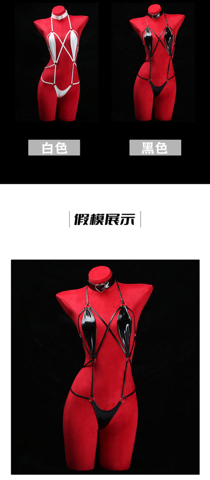 The month whispers sexy underwear dead water conjoined fishing system binding suit open crotch fun wholesale 133