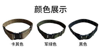 Foreign Trade Guangzhou New Men's Belt Military Training Outdoor Sports Elastic Belt Tactical Elastic Girdle High-End