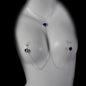 Cross-Border New Heart Crystal Pendant Nipple Chain Chest Chain European and American Sexy Nipple Clamp Body Chain Female Body Chain