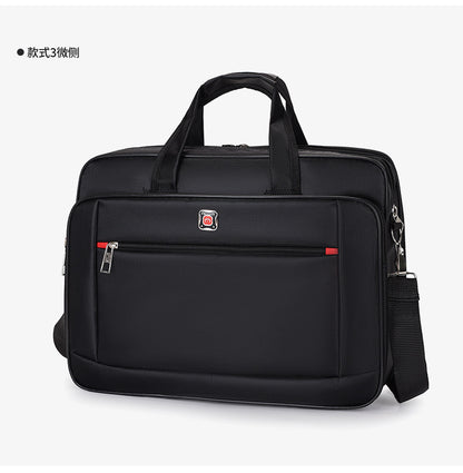 Manufacturer Wholesale Men's Large-Capacity Briefcase Business Trip Laptop Bag Portable Travel Bag Wear-Resistant Business Bag