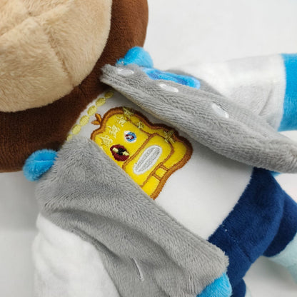 26cm Kawaii Kanye Dropout Bear Teddy Bear Plush Toys Kanye West Graduation Soft Stuffed Home Room Decor Birthday Gift