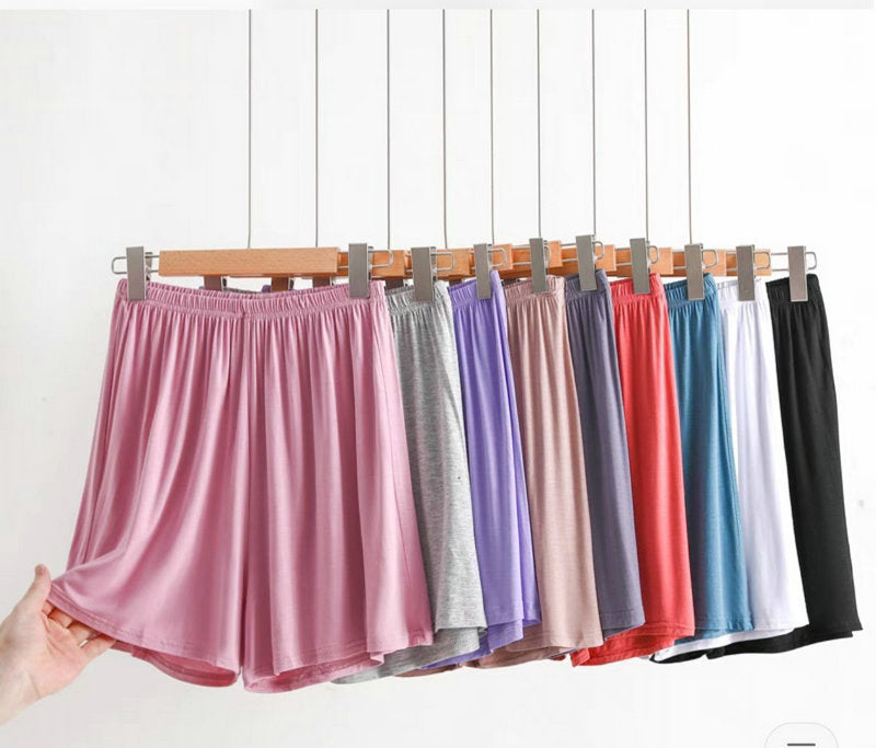 Factory wholesale pants women's modal summer sports plus size casual home pants loose can wear wide leg pajama pants