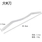 Factory direct stainless steel large heart-shaped scraping plate hand face scraping metal massage beauty tools wholesale