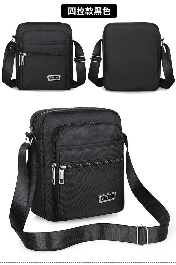 Waterproof Men Crossbody Bags Male Nylon Shoulder Bags Boy Messenger Bag Man Handbags For Travel Casual Large Satchel Grey Bags