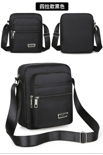 Waterproof Men Crossbody Bags Male Nylon Shoulder Bags Boy Messenger Bag Man Handbags For Travel Casual Large Satchel Grey Bags