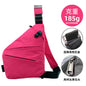 Right shoulder gun bag cross-border wholesale nylon chest bag men's lightweight simple large capacity messenger bag casual close-fitting shoulder bag