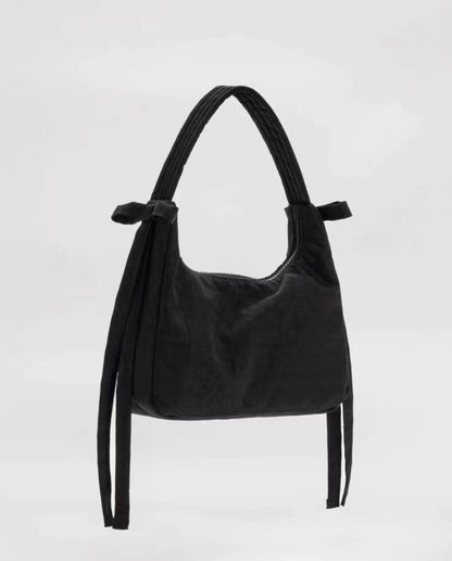 American niche design Baggu Mini Bow handbag underarm bag fashion trendy sky blue all-match women's bag