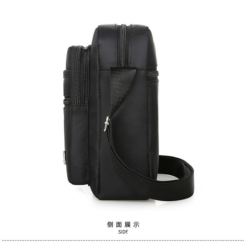 Waterproof Men Crossbody Bags Male Nylon Shoulder Bags Boy Messenger Bag Man Handbags For Travel Casual Large Satchel Grey Bags