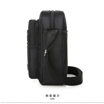 Waterproof Men Crossbody Bags Male Nylon Shoulder Bags Boy Messenger Bag Man Handbags For Travel Casual Large Satchel Grey Bags