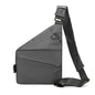 Right shoulder gun bag cross-border wholesale nylon chest bag men's lightweight simple large capacity messenger bag casual close-fitting shoulder bag