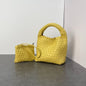 PU handmade woven bag summer high-end niche design women's bag handbag shoulder bag vegetable basket Ins bag