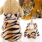 Cross-Border Pet Dog Clothes, Cat Autumn and Winter Four-Legged Cotton Coat, Cartoon Transformation Clothing, Cat Clothing, Dog Clothing Supplies