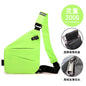 Right shoulder gun bag cross-border wholesale nylon chest bag men's lightweight simple large capacity messenger bag casual close-fitting shoulder bag